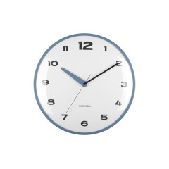Nástenné hodiny Brisk Dome Karlsson KA6028BL, 40cm